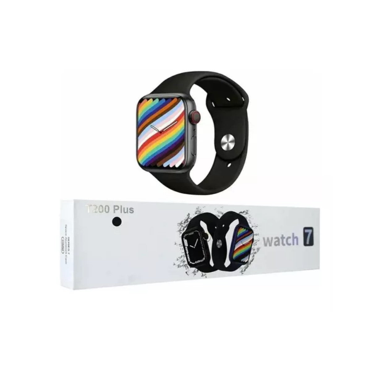 SMART WATCH T200 PLUS NEGRO SMART WATCH T200 PLUS NEGRO